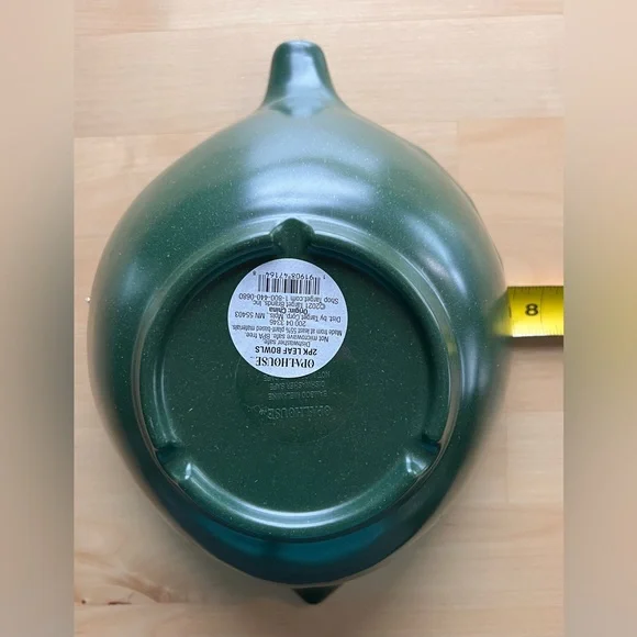 NWT Bundle 2 OPALHOUSE Leaf BAMBOO MELAMINE Bowls SET - Picture 4 of 8